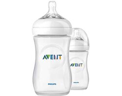 biberão avent natural 1m+ 2x260ml product image