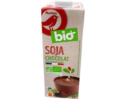 bebida auchan soja bio chocolate 1l product image
