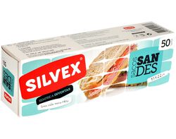 Imagem do produto sacos silvex para sandes 50un