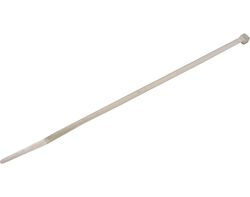 Imagem do produto abraçadeira de fivela nylon 3.6x180mm branco pack 50 unidades