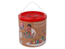 Imagem do produto 75 peças de madeira one two fun