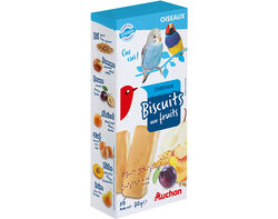 biscoitos para aves auchan com frutas pack 6 unidades product image