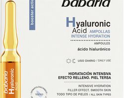 Imagem do produto ampolas faciais ácido hialurónico babaria 10 ml
