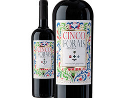 vinho tinto cinco forais reserva alentejo 0.75l product image