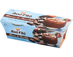 Imagem do produto mousse avó filó chocolate 2x80g