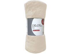 Imagem do produto manta flanela actuel bege 130x170cm