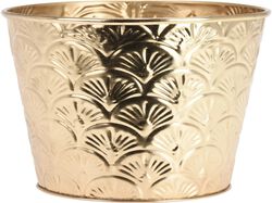 Imagem do produto vaso decorativo dourado 14cm