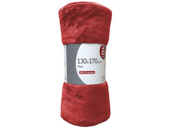 Imagem do produto manta flanela actuel vermelho 130x170cm