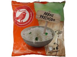 Imagem do produto arroz branco auchan pré cozido para microondas 6x167g