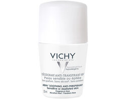 Imagem do produto desodorizante vichy antitranspirante pele sensível 50ml