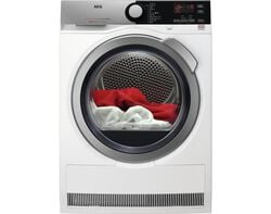 Imagem do produto máquina de secar roupa condensação com bomba de calor aeg t8dee862 branco 8kg