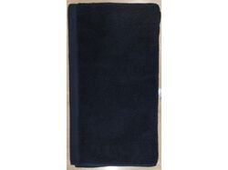 Imagem do produto lençol liso 100% algodão preto 600g 100x150cm