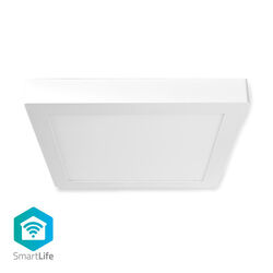 Imagem do produto plafon led smart nedis 30cm 1400lm 18w rgb wifilac30wt