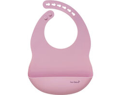 Imagem do produto babete de silicone saro rosa 1 un