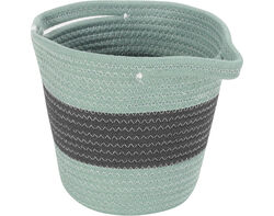 Imagem do produto cesto em algodão actuel verde 20x20cm