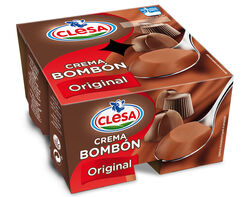 sobremesa clesa crema bombon cacau 4x125g product image