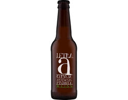 Imagem do produto cerveja letra a weiss 0.33l