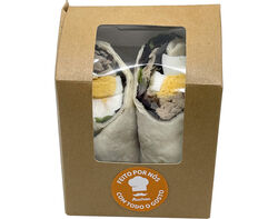 Imagem do produto wrap de atum e ovo un