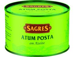Imagem do produto atum posta sagres em azeite 385(250)g