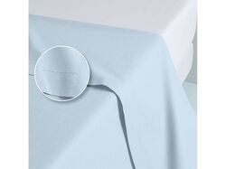Imagem do produto lençol de cima actuel 100%algodão azul 260x280
