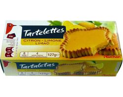 Imagem do produto tarteletes auchan de limão 127g