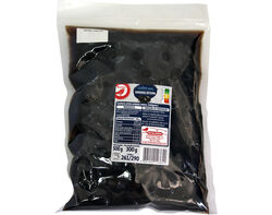 Imagem do produto azeitona preta auchan oxidada saqueta 500(300)g