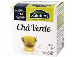 Imagem do produto chá salutem infusão nº14 verde 10 saquetas