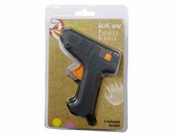 Imagem do produto pistola para cola auchan c/ 2 recargas