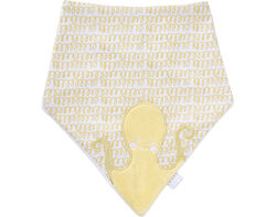 Imagem do produto babete saro jungle animals amarelo