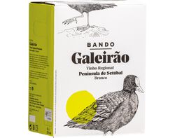 Imagem do produto vinho branco bando galeirão regional setúbal bag in box 3l