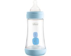 biberão chicco p5 silicone azul 2m+ 240ml product image