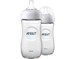 biberão avent natural 3m+ 2x330ml product image