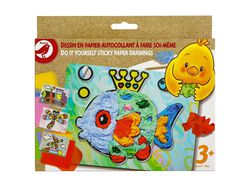 Imagem do produto desenhos auchan chicky papel autocolante