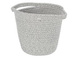 Imagem do produto cesto em algodão actuel cinza cl 20x20cm