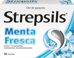 Imagem do produto pastilhas strepsils menta fresca 16un
