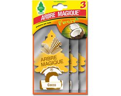 ambientador automóvel arbre magique côco pack 3 unidades product image