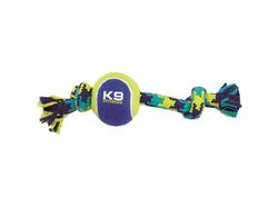 brinquedo cão zeus k9 halter corda 2 bolas 30cm product image