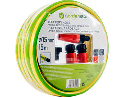 Imagem do produto mangueira garden star com acessórios ø15mm 15m