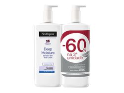 Imagem do produto loção neutrogena corpo pele seca sensivel 2x400ml
