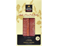 Imagem do produto lombo porco iberico bolota casa do porco preto fatias 80g