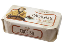 Imagem do produto bacalhau assado com alho nevis em azeite virgem extra 120g