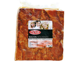 Imagem do produto bacon fumado probar moldeado metades kg