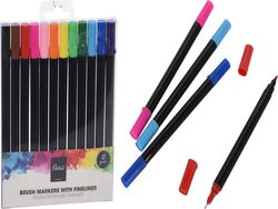 Imagem do produto marcadores colorir artist ponta dupla 12un