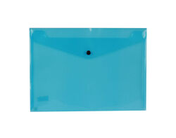 Imagem do produto porta documentos com mola a5 liderpapel azul