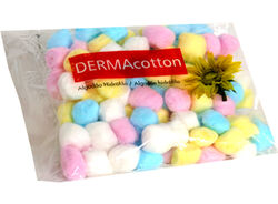 Imagem do produto algodão dermacotton bolas cores 100un