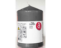 Imagem do produto vela pilar actuel cinza 10cm