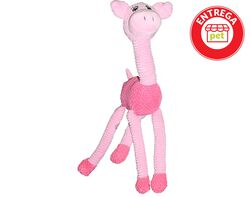 brinquedo cão petiz&astuto girafa peluche rosa product image