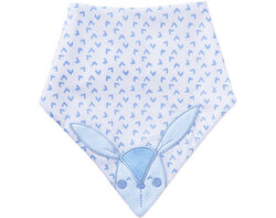 Imagem do produto babete saro jungle animals azul