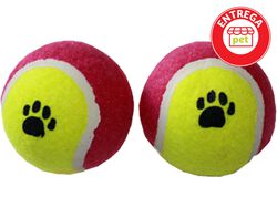 brinquedo cão bola tenis blister 2unid product image