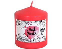 Imagem do produto vela pilar actuel frutos vermelhos 8 cm